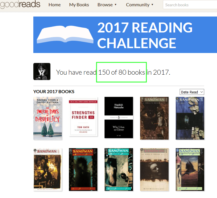 reading challenge