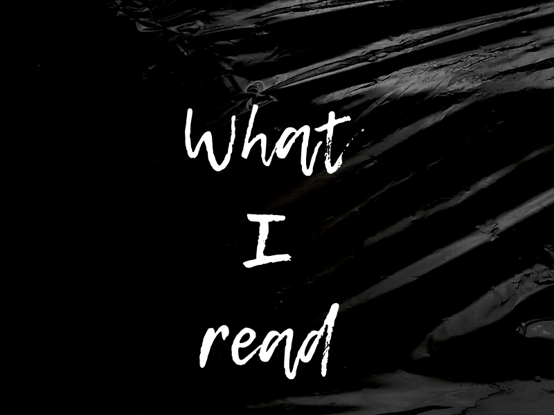 What I read in August 2021